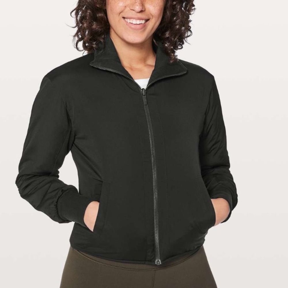 Lululemon Forever Warm Reversible Jacket Black